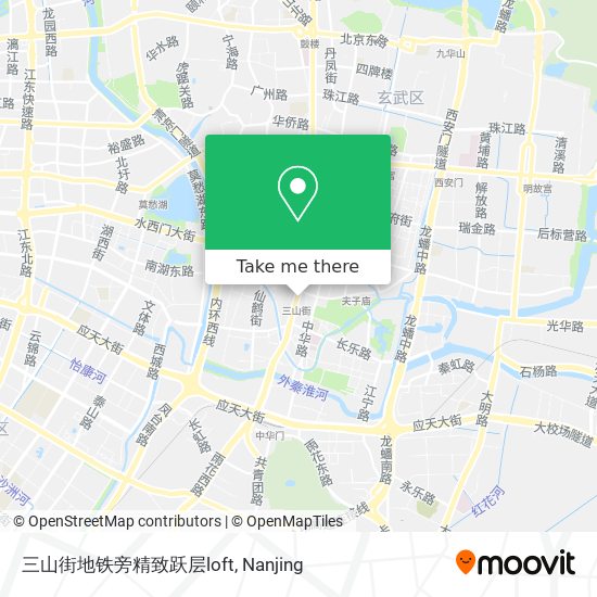 三山街地铁旁精致跃层loft map