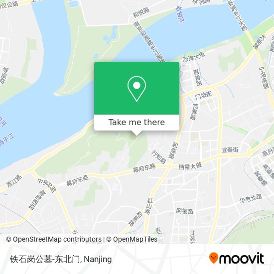 铁石岗公墓-东北门 map
