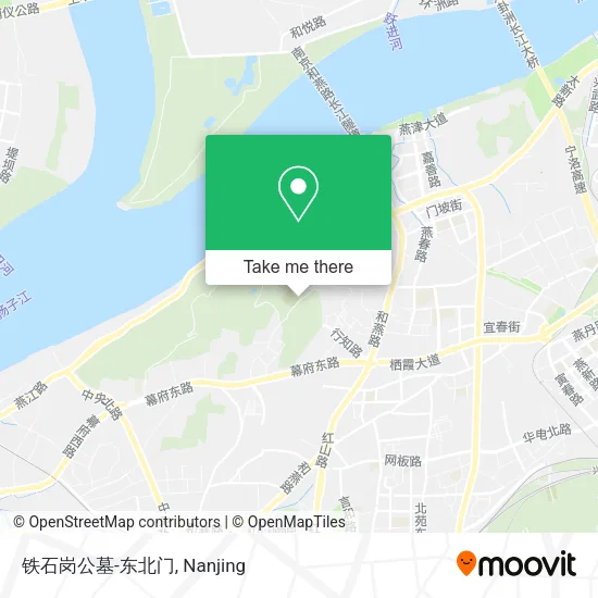 铁石岗公墓-东北门 map