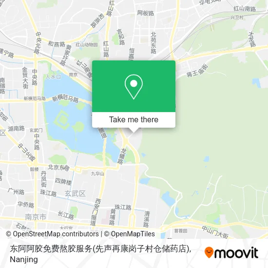 东阿阿胶免费熬胶服务(先声再康岗子村仓储药店) map