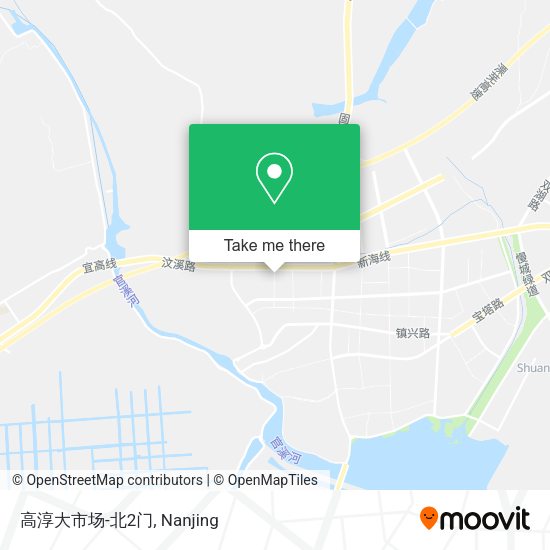 高淳大市场-北2门 map