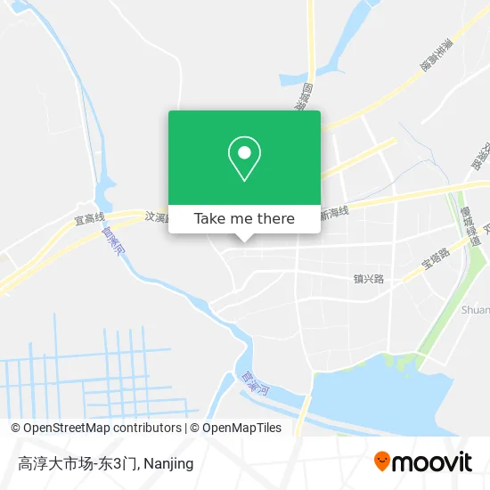 高淳大市场-东3门 map