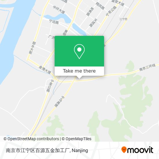 南京市江宁区百源五金加工厂 map