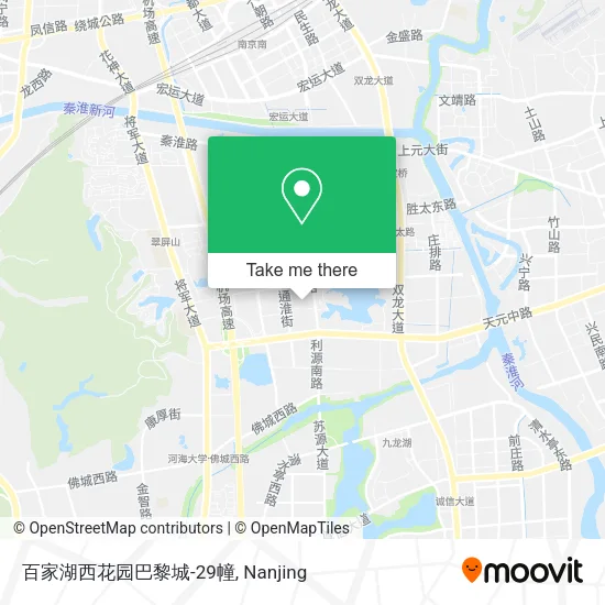 百家湖西花园巴黎城-29幢 map