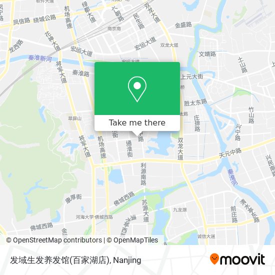 发域生发养发馆(百家湖店) map