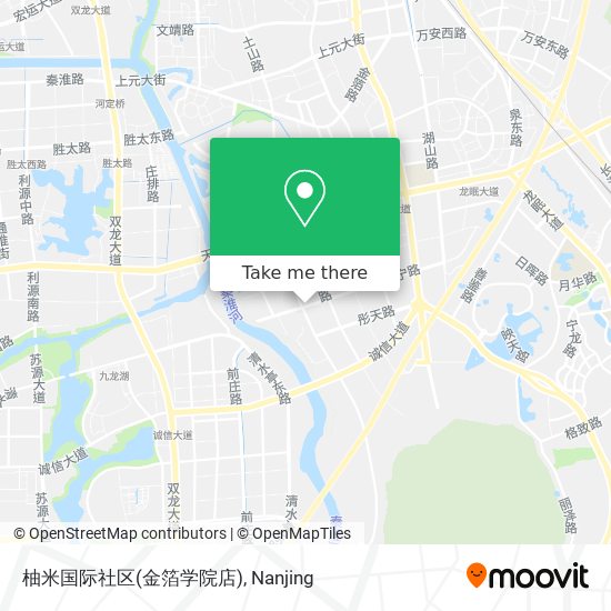 柚米国际社区(金箔学院店) map