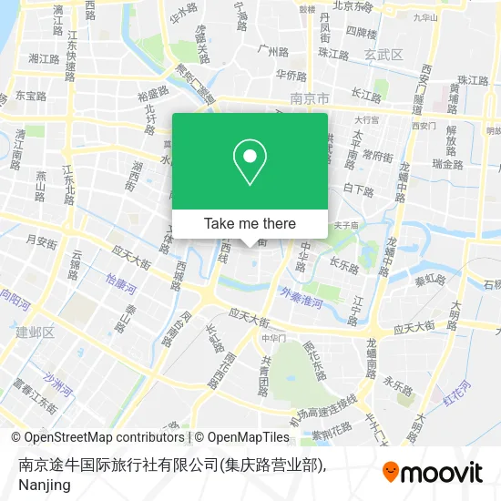 南京途牛国际旅行社有限公司(集庆路营业部) map