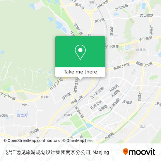 浙江远见旅游规划设计集团南京分公司 map