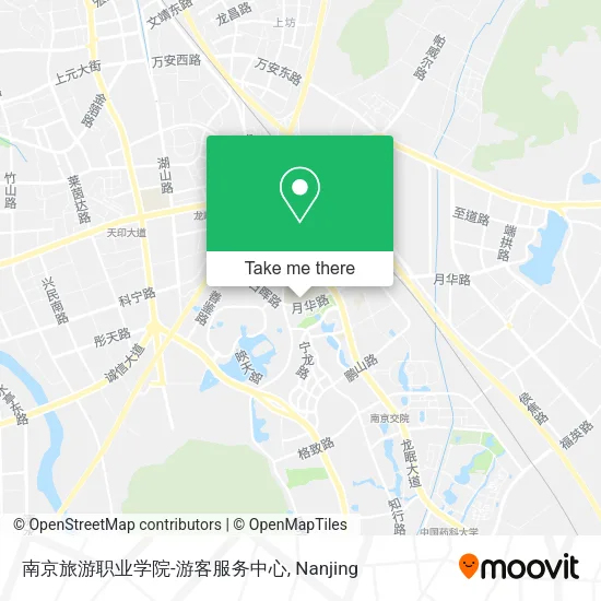 南京旅游职业学院-游客服务中心 map