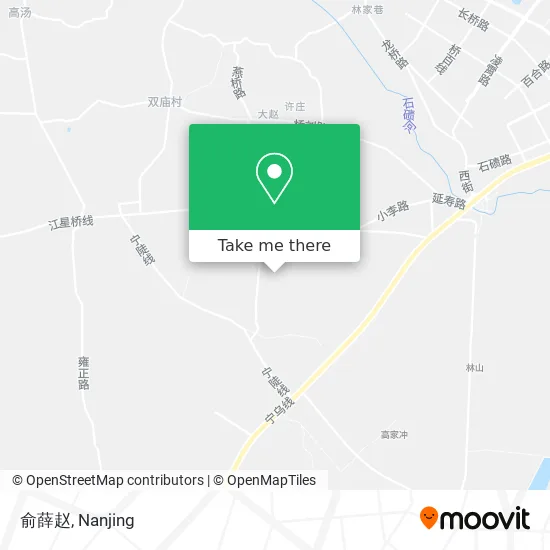 俞薛赵 map