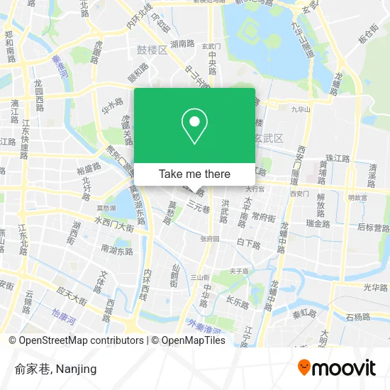 俞家巷 map