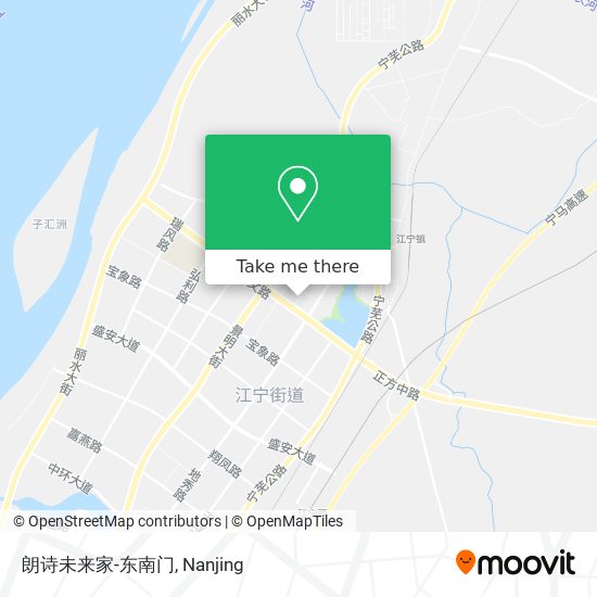 朗诗未来家-东南门 map
