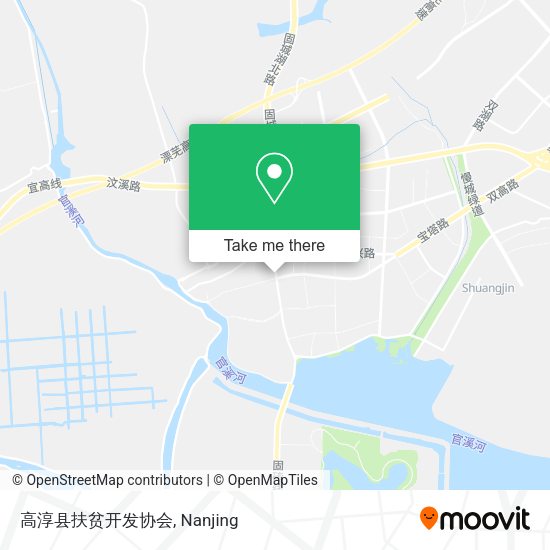高淳县扶贫开发协会 map