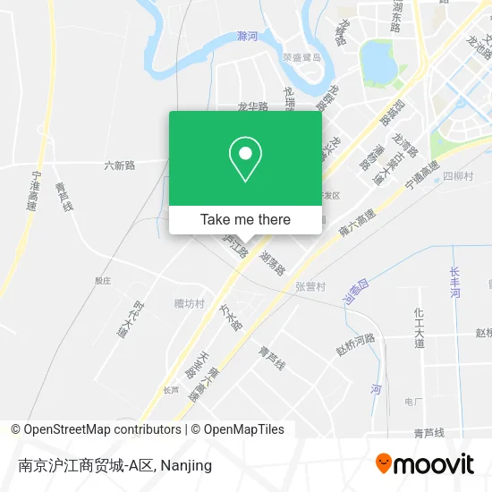 南京沪江商贸城-A区 map