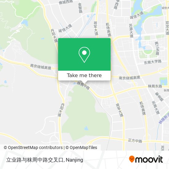 立业路与秣周中路交叉口 map