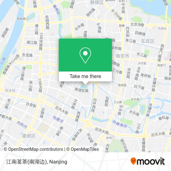 江南茗茶(南湖边) map