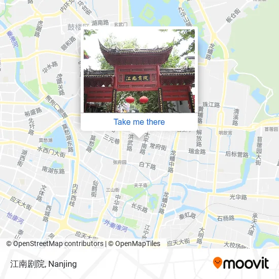 江南剧院 map