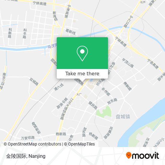 金陵国际 map