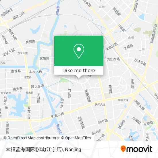 幸福蓝海国际影城(江宁店) map