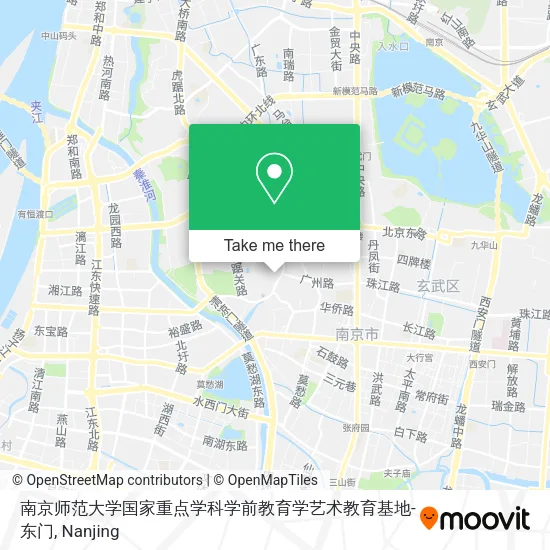 南京师范大学国家重点学科学前教育学艺术教育基地-东门 map