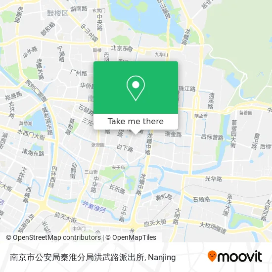 南京市公安局秦淮分局洪武路派出所 map