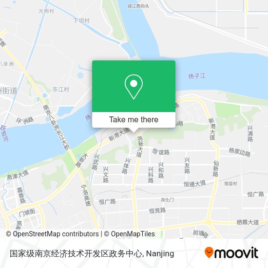 国家级南京经济技术开发区政务中心 map
