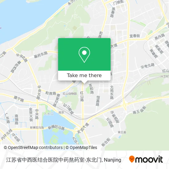 江苏省中西医结合医院中药熬药室-东北门 map