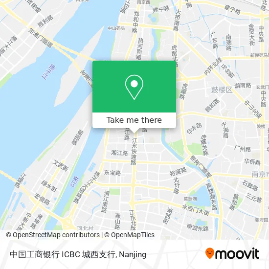 中国工商银行 ICBC 城西支行 map