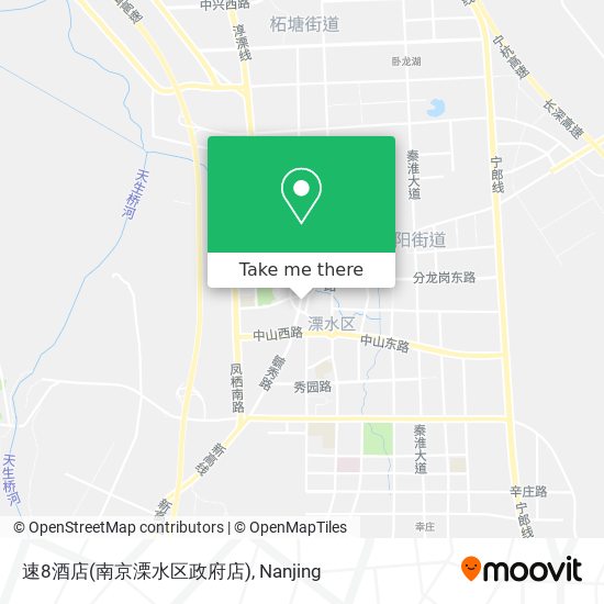 速8酒店(南京溧水区政府店) map