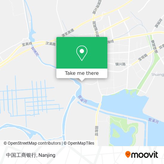 中国工商银行 map