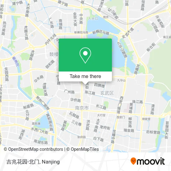 吉兆花园-北门 map
