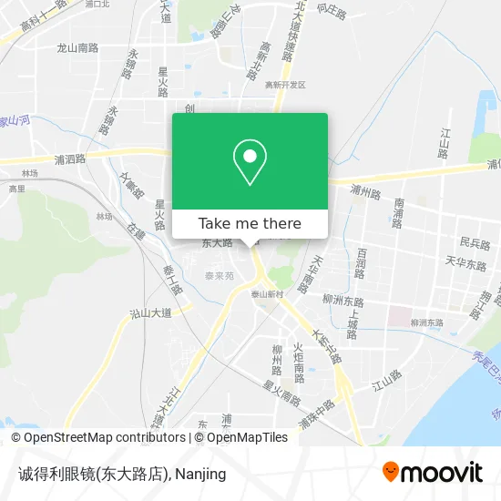 诚得利眼镜(东大路店) map