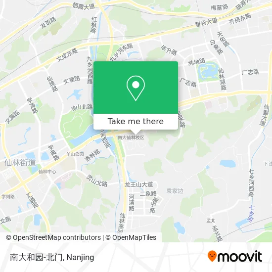 南大和园-北门 map