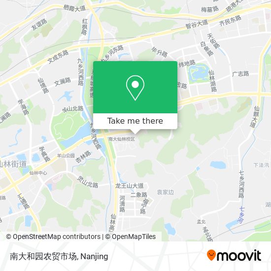 南大和园农贸市场 map