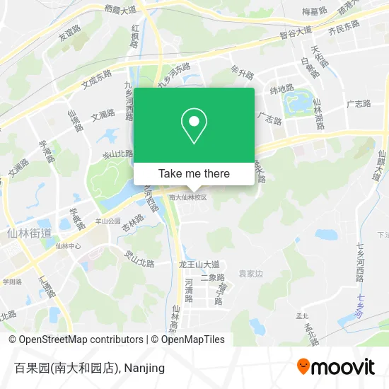 百果园(南大和园店) map