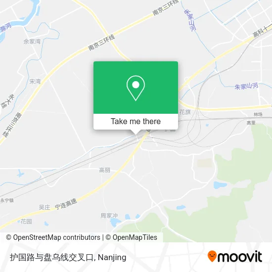 护国路与盘乌线交叉口 map