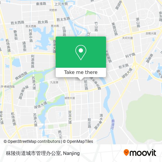 秣陵街道城市管理办公室 map