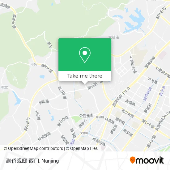 融侨观邸-西门 map