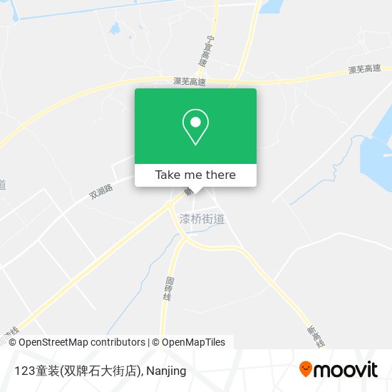 123童装(双牌石大街店) map