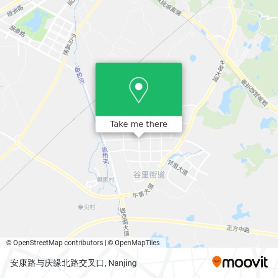 安康路与庆缘北路交叉口 map