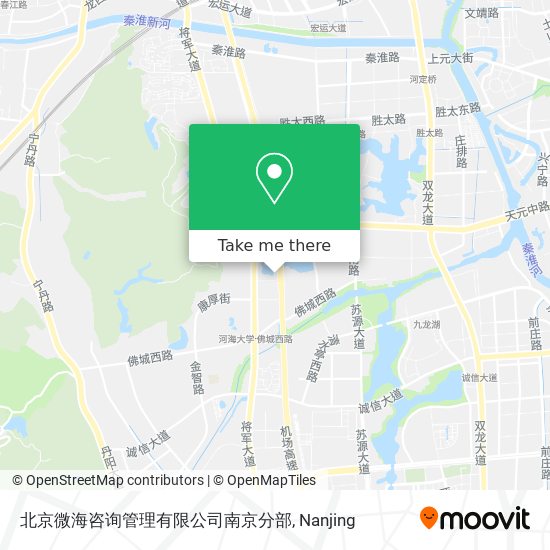 北京微海咨询管理有限公司南京分部 map