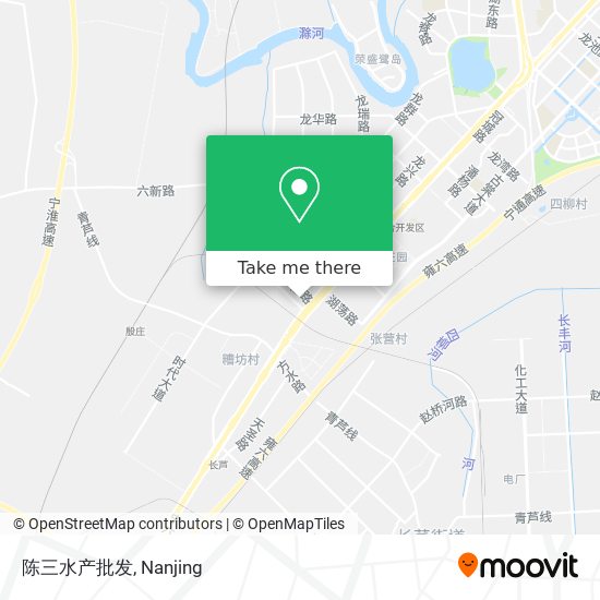 陈三水产批发 map
