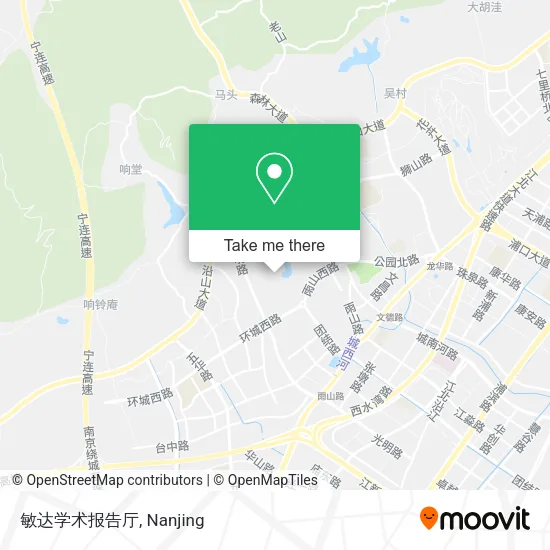 敏达学术报告厅 map