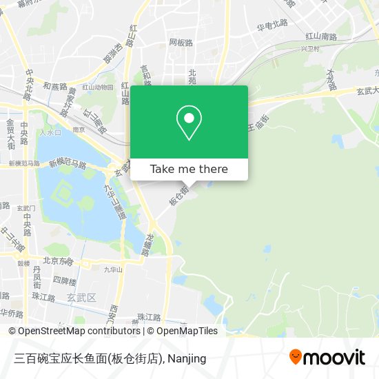 三百碗宝应长鱼面(板仓街店) map