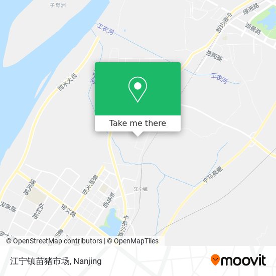 江宁镇苗猪市场 map