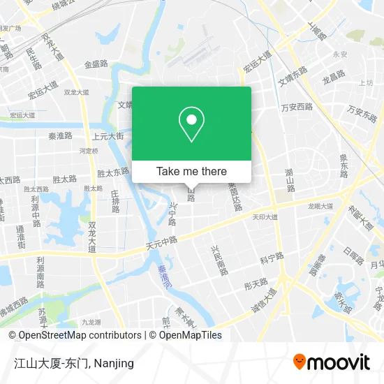 江山大厦-东门 map