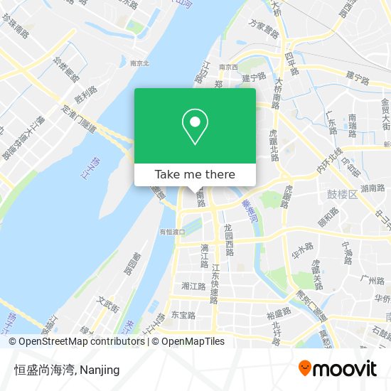 恒盛尚海湾 map