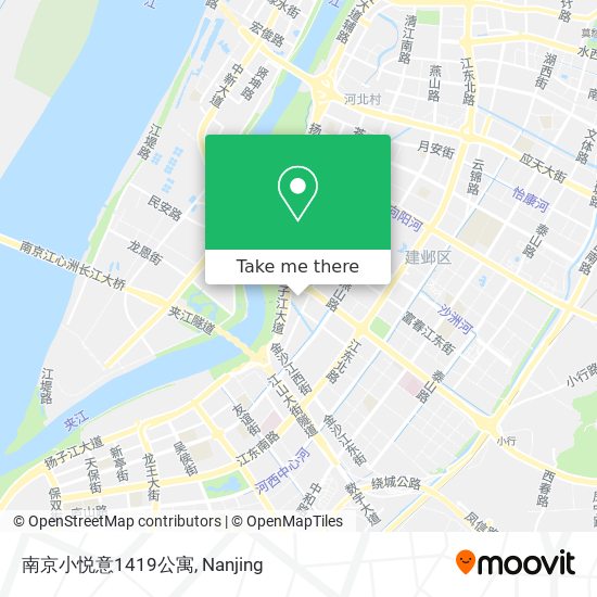 南京小悦意1419公寓 map