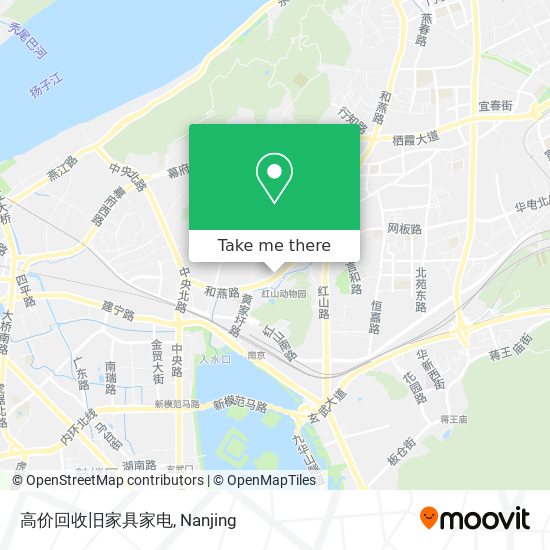 高价回收旧家具家电 map