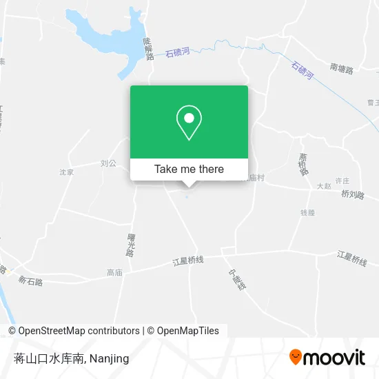 蒋山口水库南 map